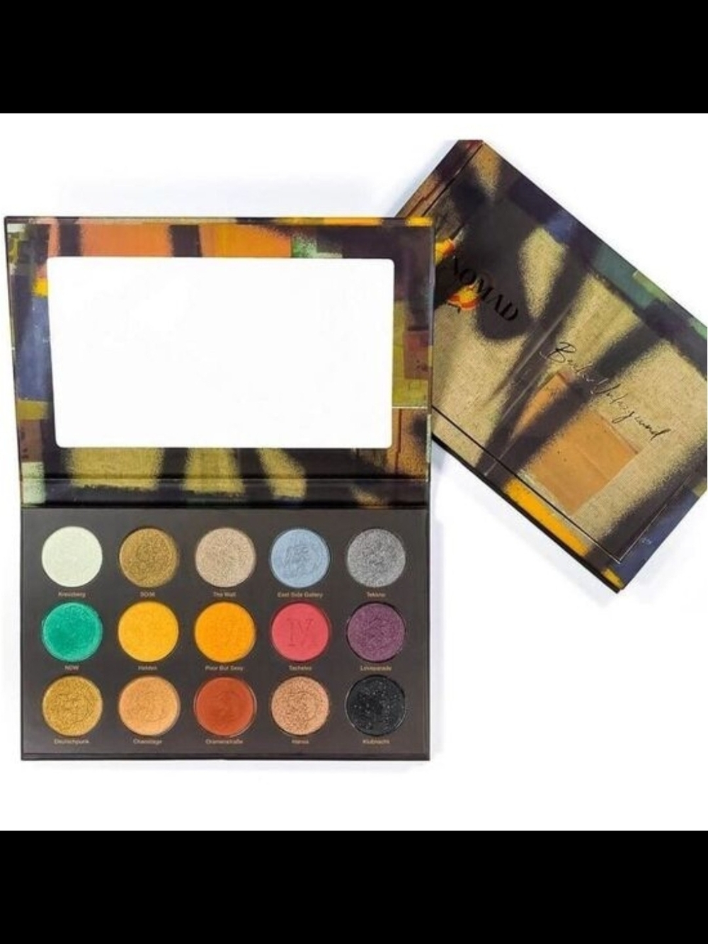 Nomad 10 Year Anniversary 15 Shade Eye Color Pallette.